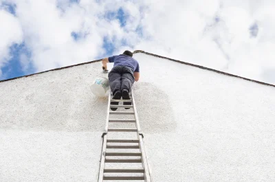 Peinture extérieure à Ferrière-sur-Beaulieu — façades et ravalement